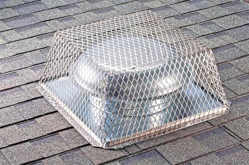 Roof Vent Guard installation