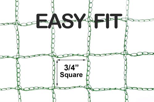 Bare Hand Bird Nets Easy Fit