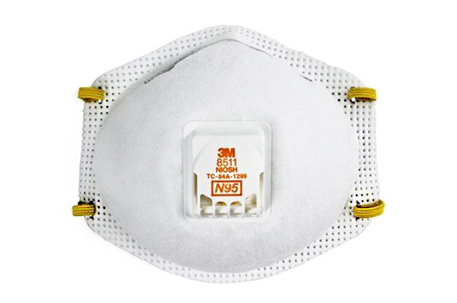 Frisør varemærke Undervisning 3M™ Respirator N95 8511 | Nixalite