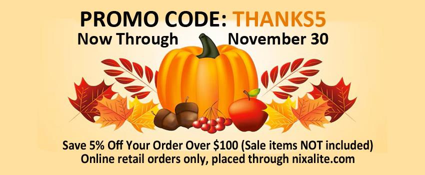 Nixalite Anniversary Sale Banner