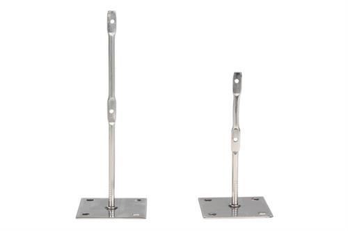 Pair of SS fliteline posts with bases