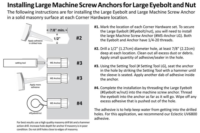 Machine Screw Anchors Nixalite