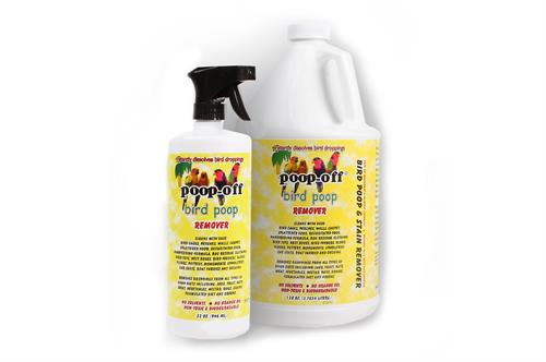Poop Off Spray 32oz Bird Poo Remover Cage Cleaner - Fab Finches UK