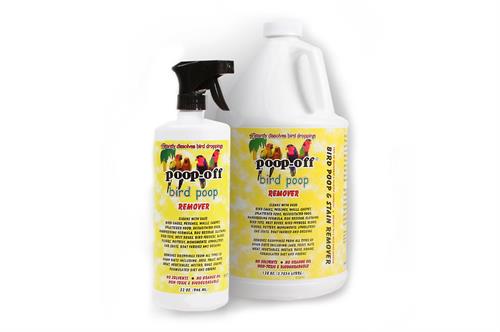 Poop-Off Bird Poop Remover, 128 fl oz